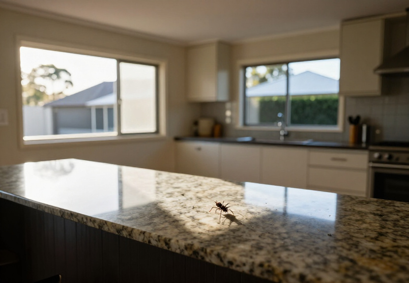 Clean roof void in Marsden Park after spider treatment